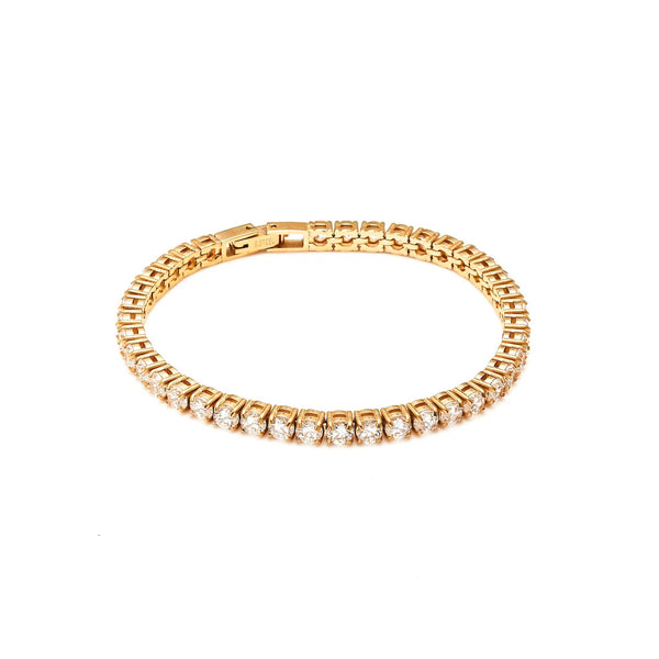 Tennis Bracelet | Gold