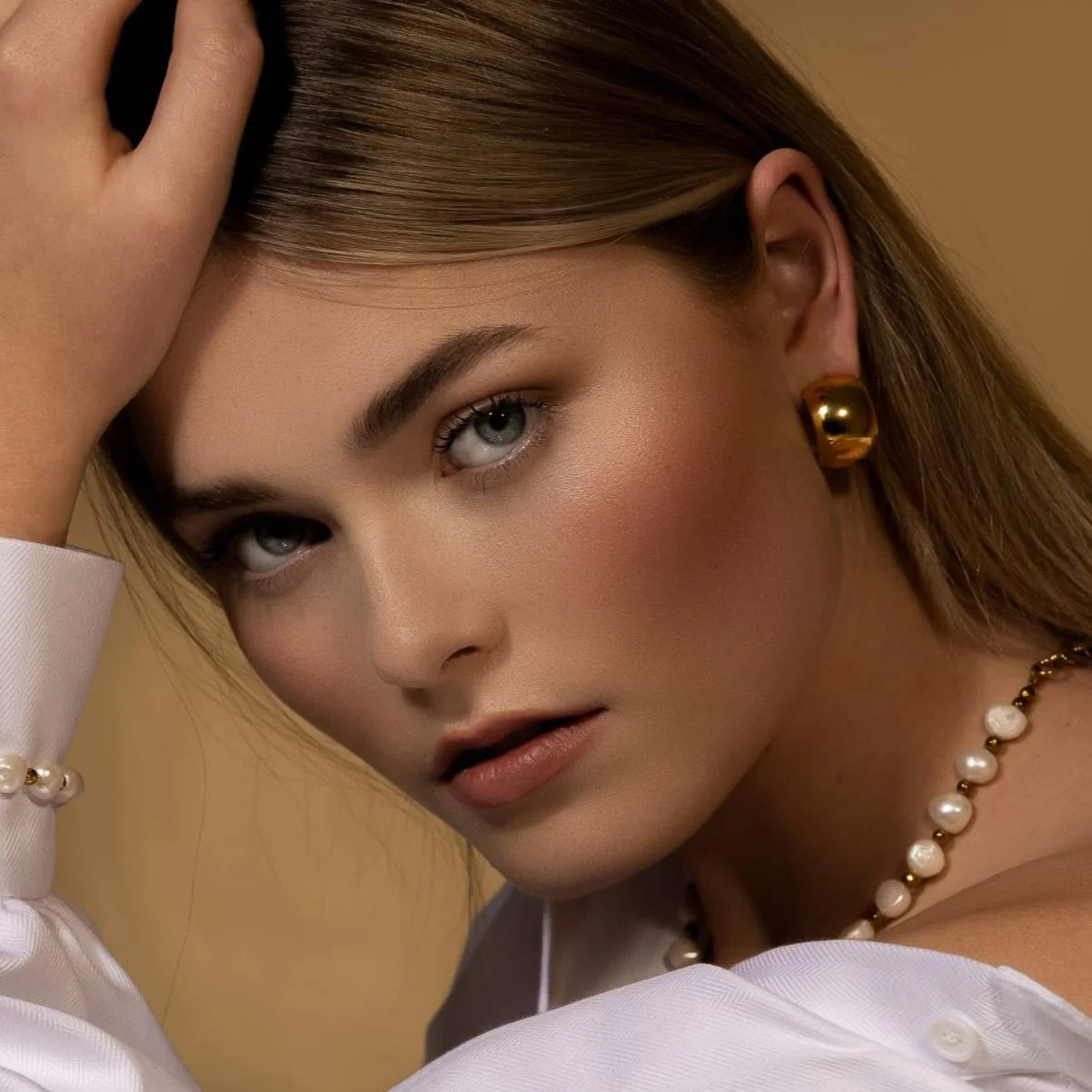 Sunkissed Hoops | Silver