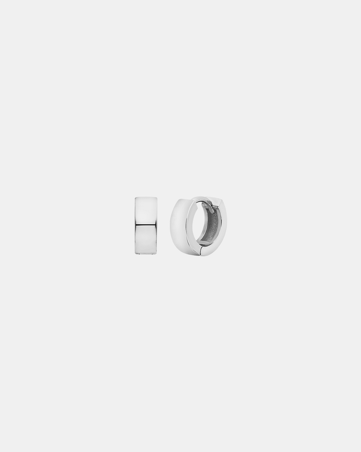 So Classic Huggies | Silver | 4mm