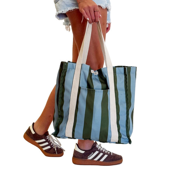 Market Bag | Butcher Stripe