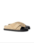 Velcro Strap Slide | Khaki