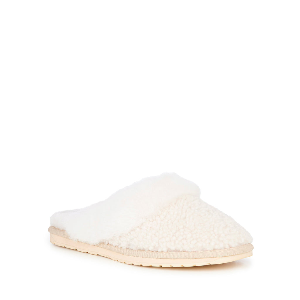 Jolie Teddy Slipper | Natural