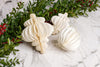 Off White Paper Finial Decoration | 15cm