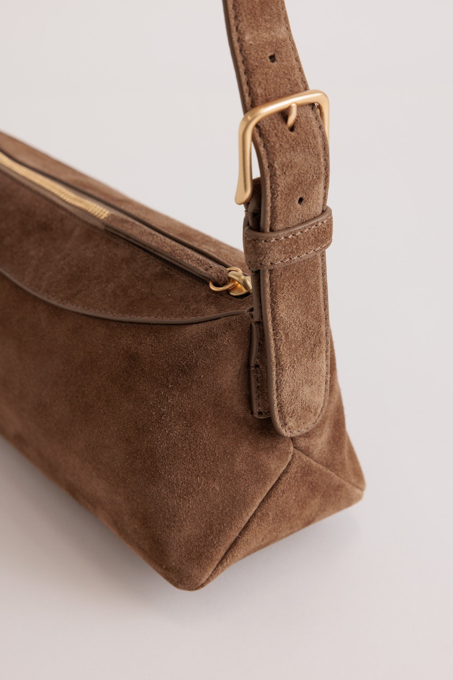 Bobby Bag | Sand Stone Suede