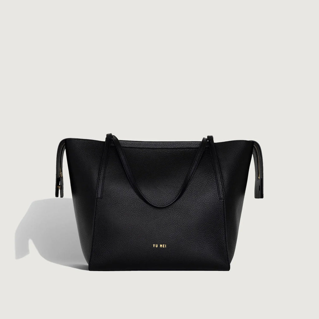 Claudia Tote | Black Deer Nappa