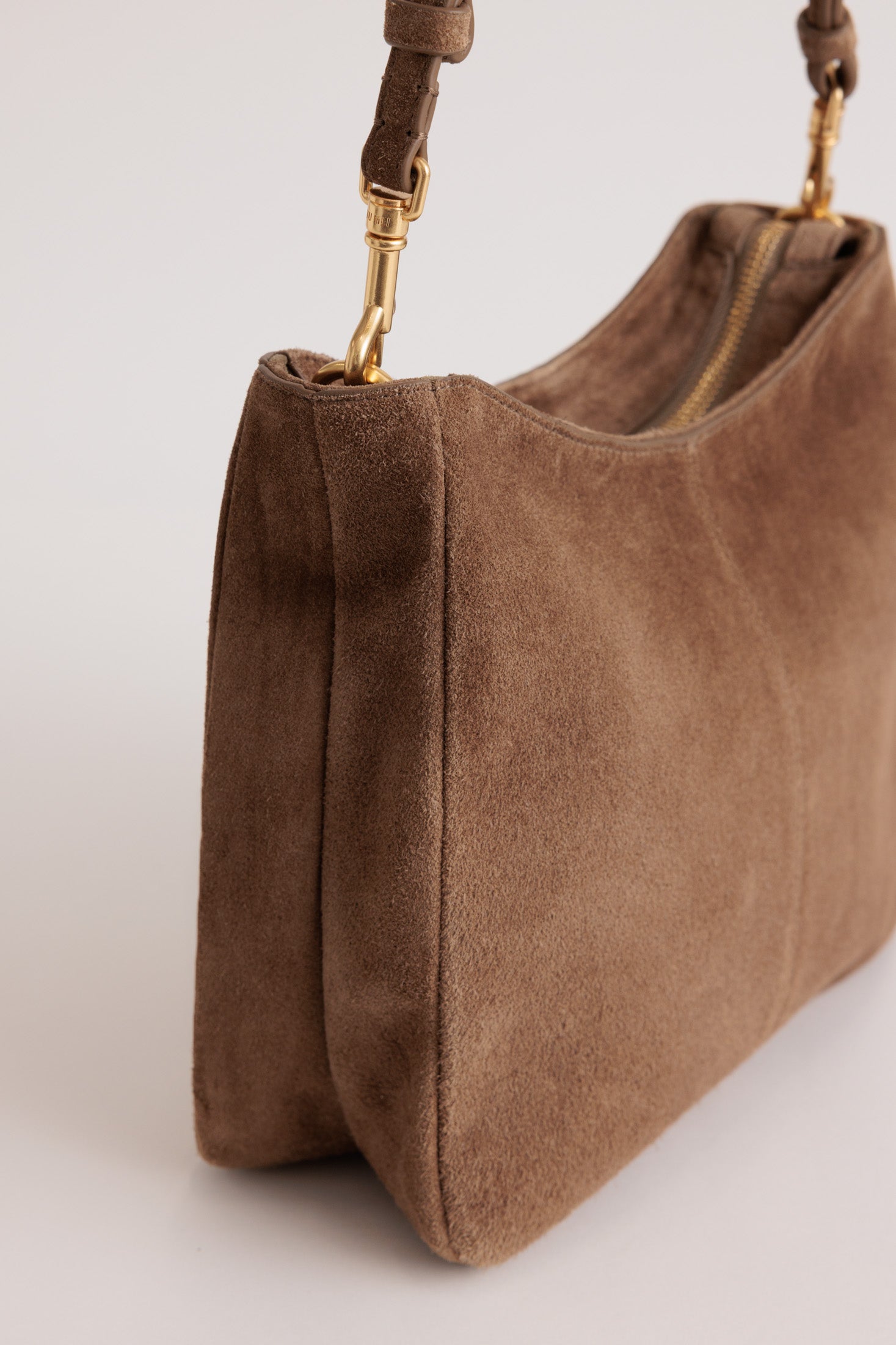 Joan Bag | Sand Stone Suede