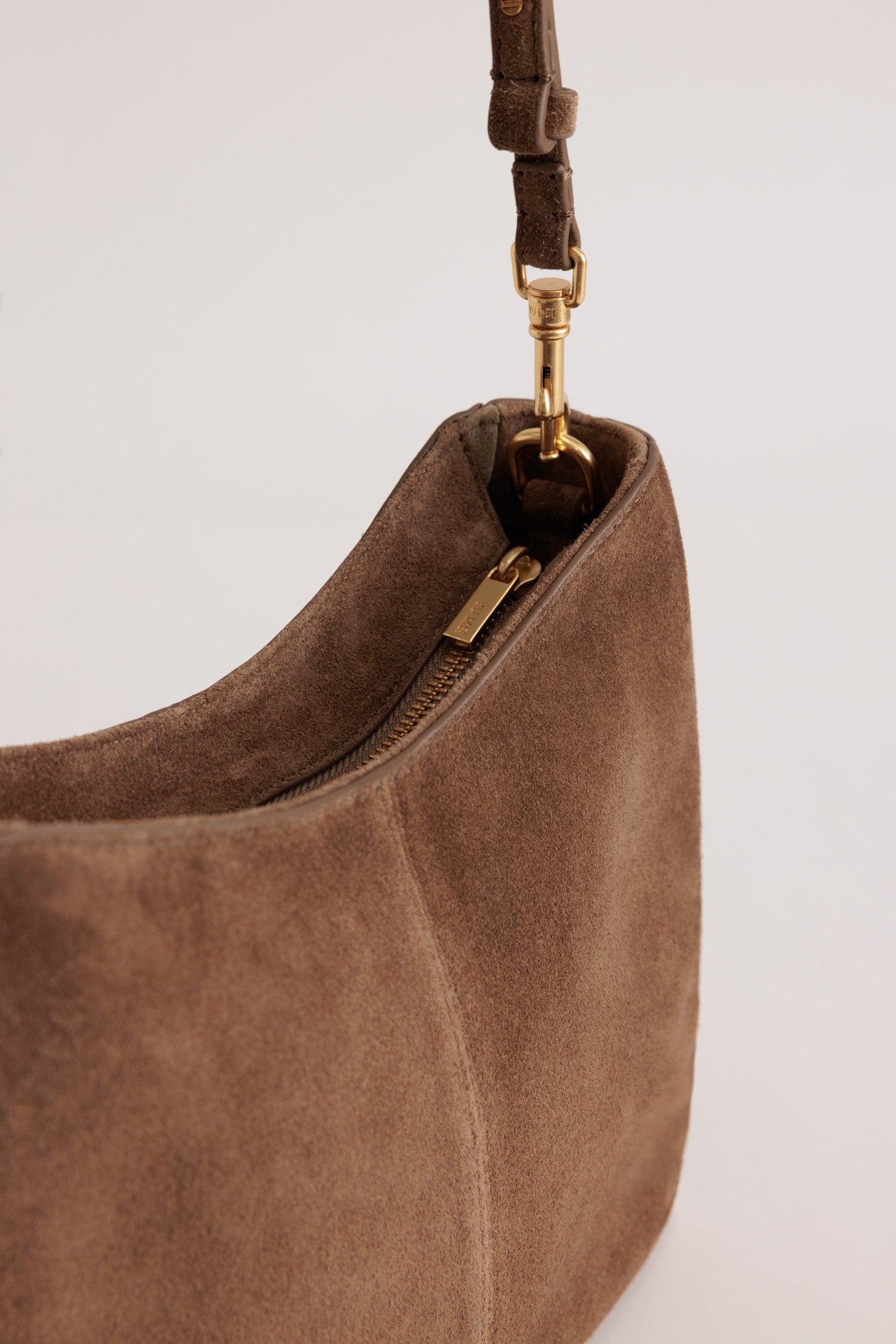 Joan Bag | Sand Stone Suede