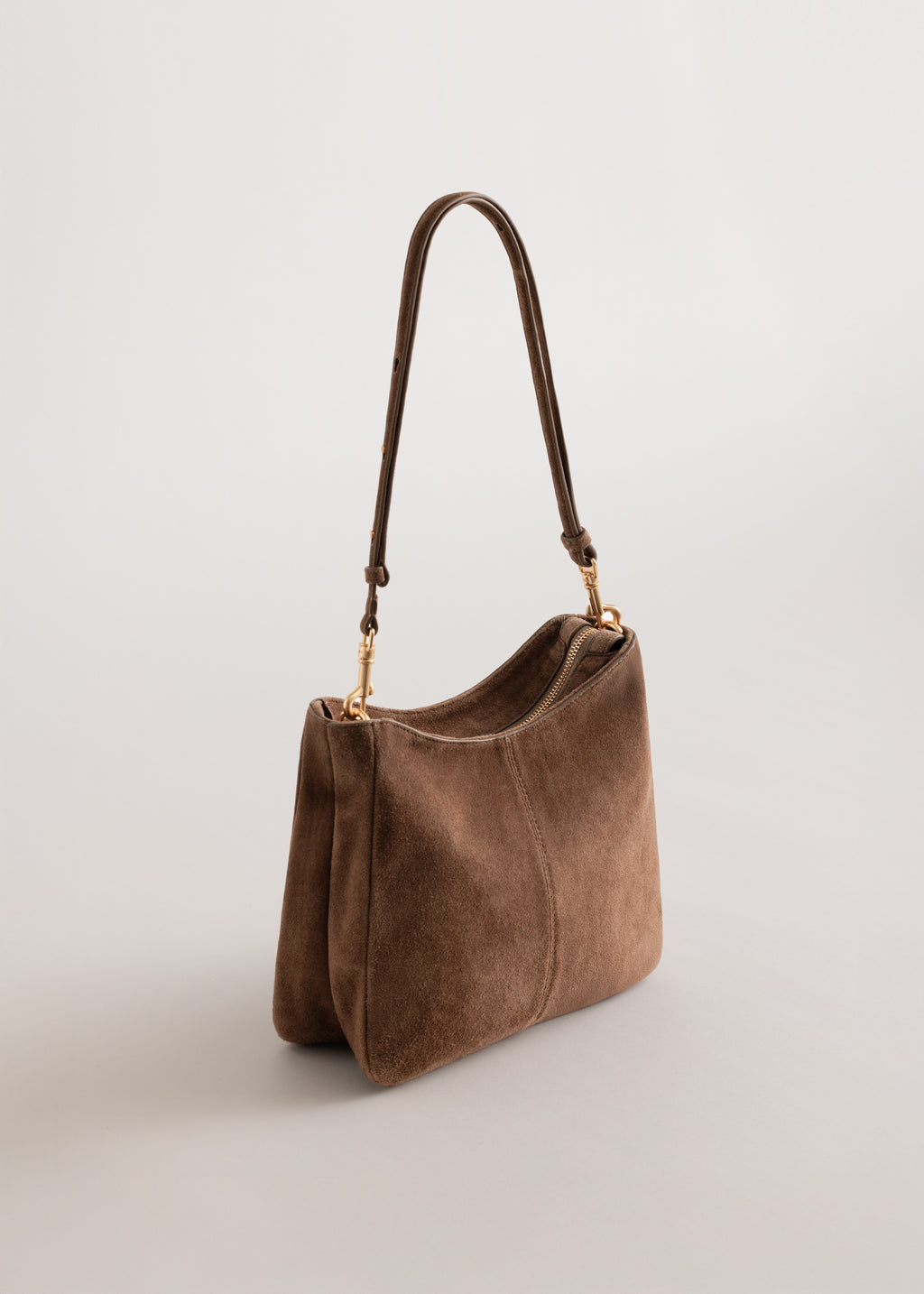Joan Bag | Sand Stone Suede