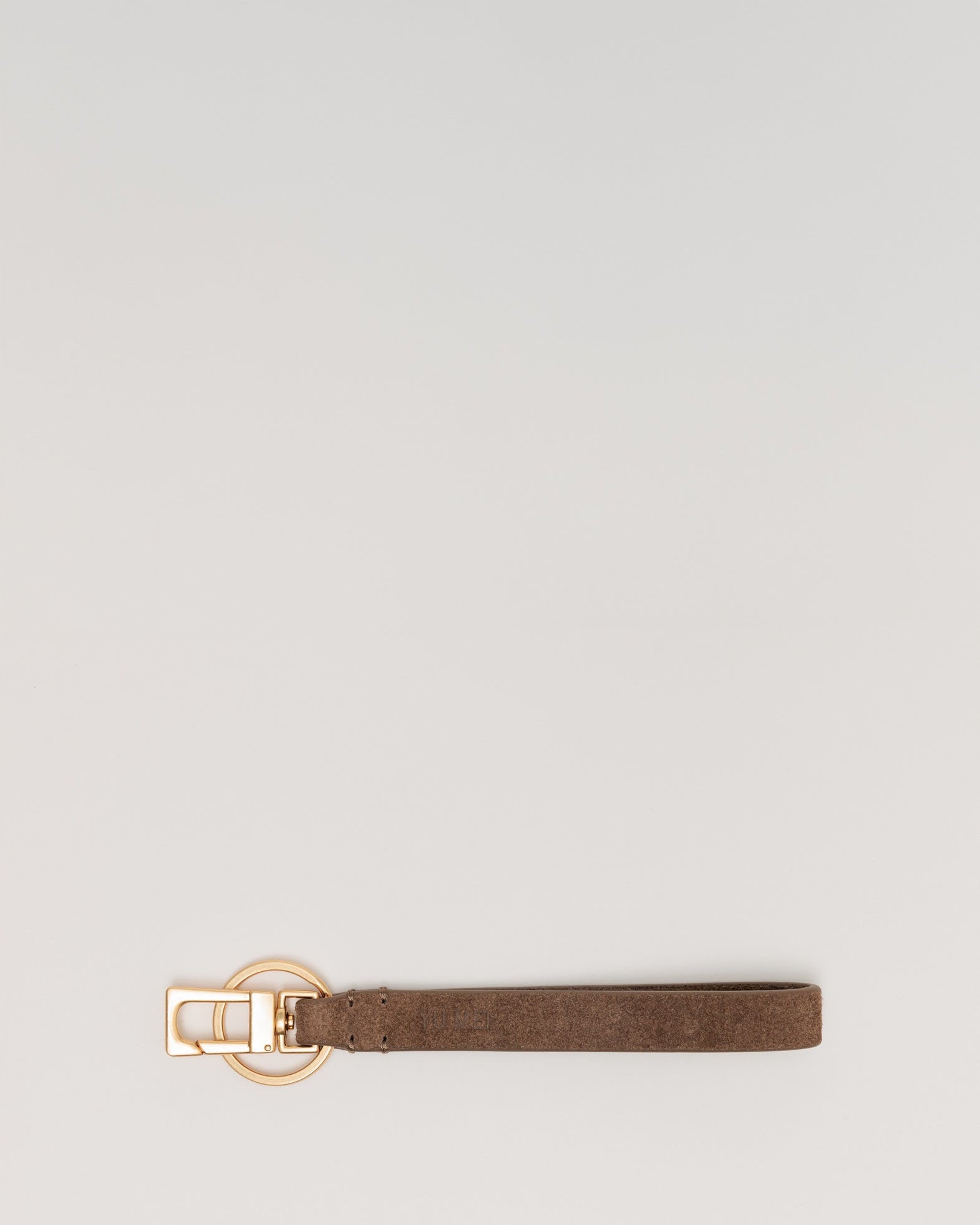 Yu Mei Key Fob | Sand Stone Suede