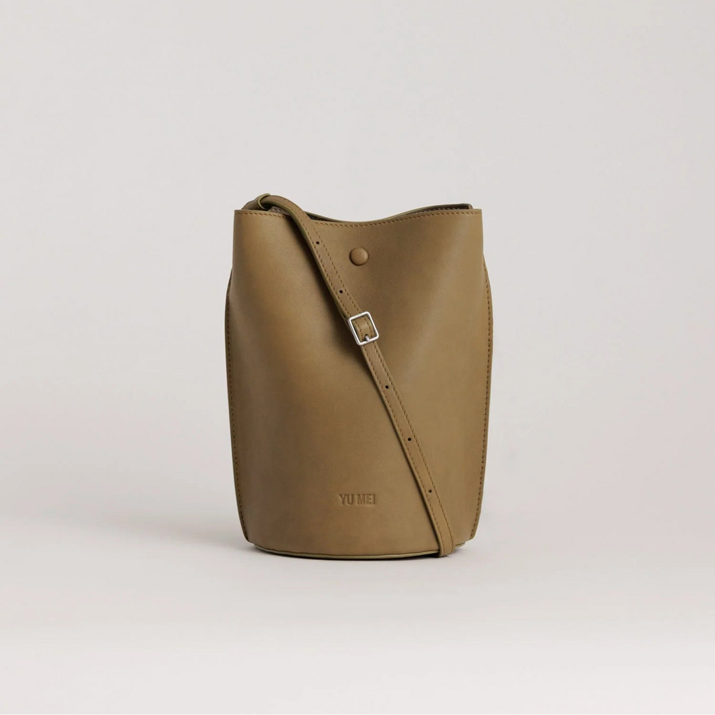 Phoebe Bucket | Jade Lambskin