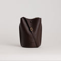 Phoebe Bucket | Molasses Lambskin