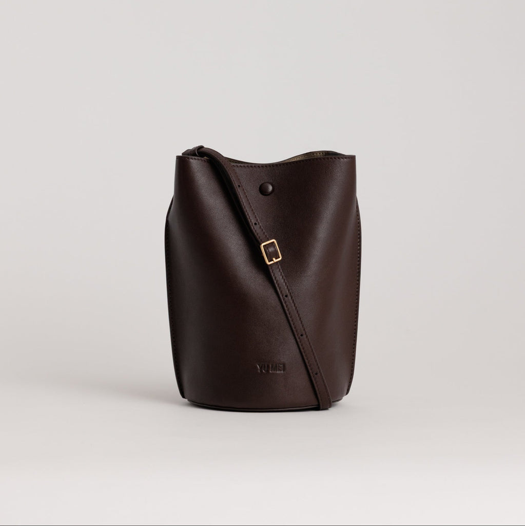 Phoebe Bucket | Molasses Lambskin
