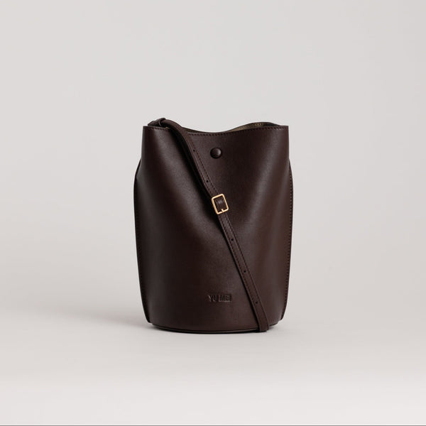 Phoebe Bucket | Molasses Lambskin