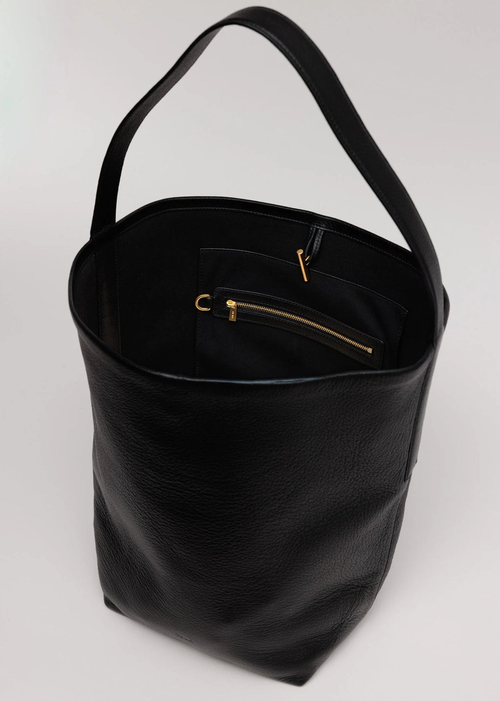 Teresa Tote | Black Deer Nappa