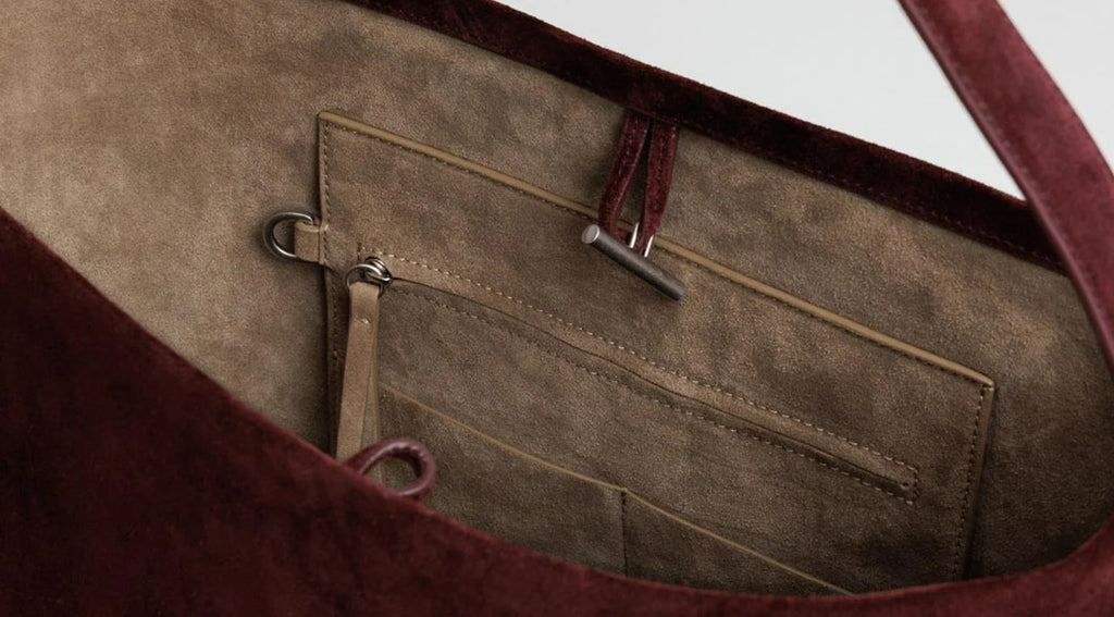 Teresa Tote | Fire Suede