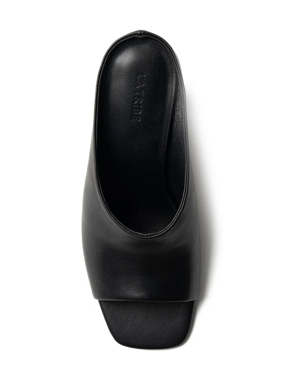 Zoe Open Toe Mule | Black