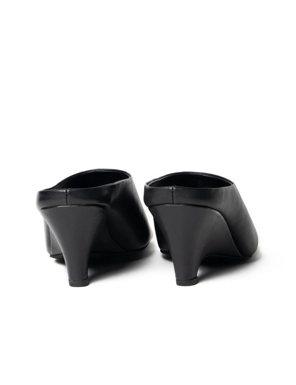 Zoe Open Toe Mule | Black