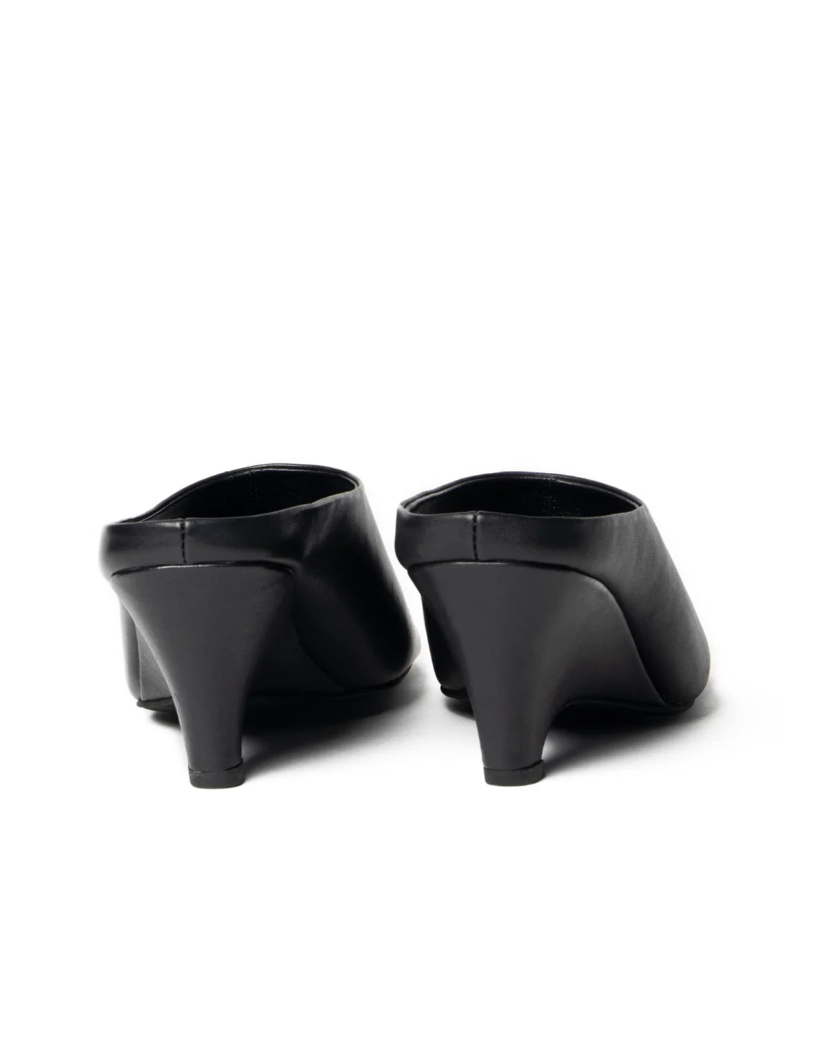 Zoe Open Toe Mule | Black