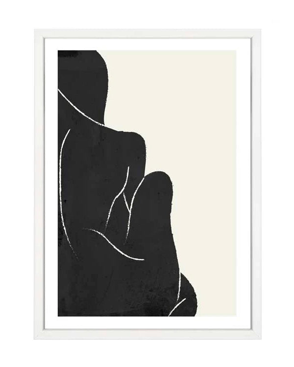 Sky 2 Print | A2 White Framed