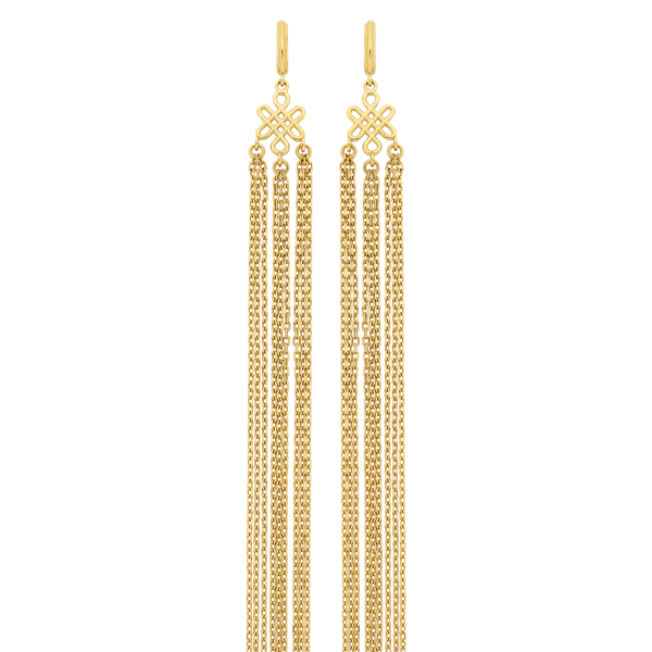 Aria Earrings | 22k Gold Plate