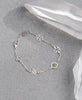 Aura Bracelet | Sterling Silver & Chrome Diopside