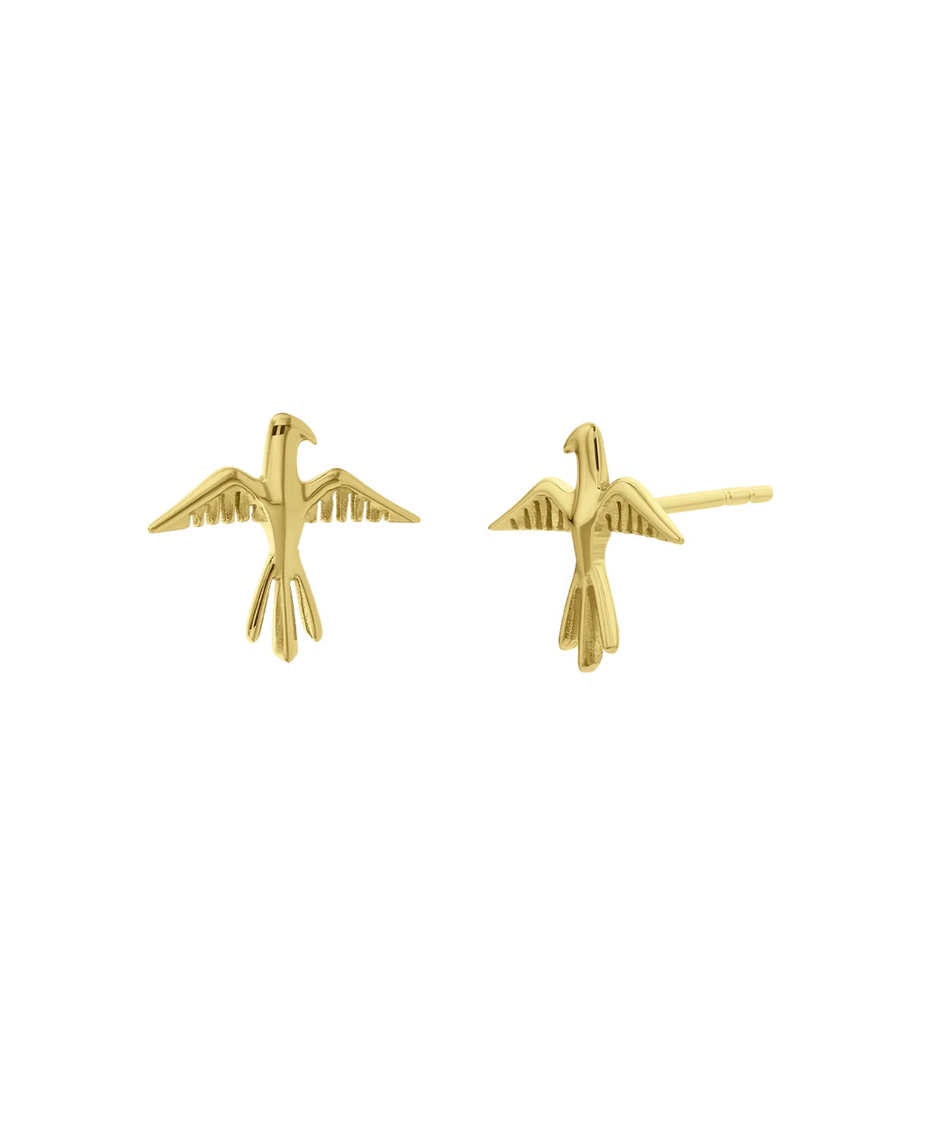 Birds of a Feather Stud | 22k Gold Vermeil
