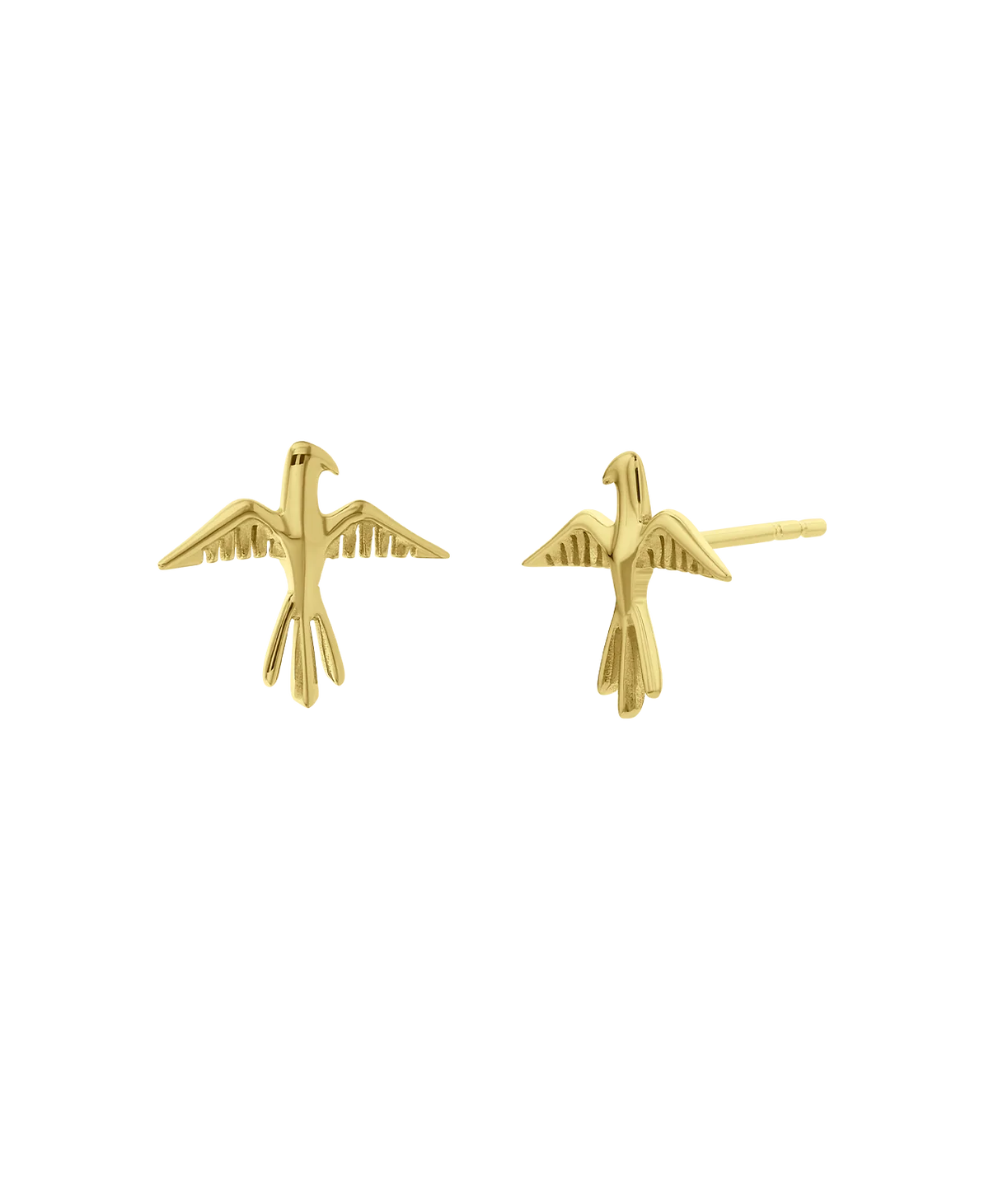Birds of a Feather Stud | 22k Gold Vermeil