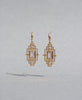 Bliss Earrings | 22k Gold Plate & Rose Quartz