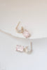 Blossom Earrings with Rose Quartz | Sterling Silver
