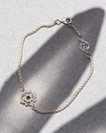 Centred Bracelet | Chrome Diopside| 925 Sterling Silver