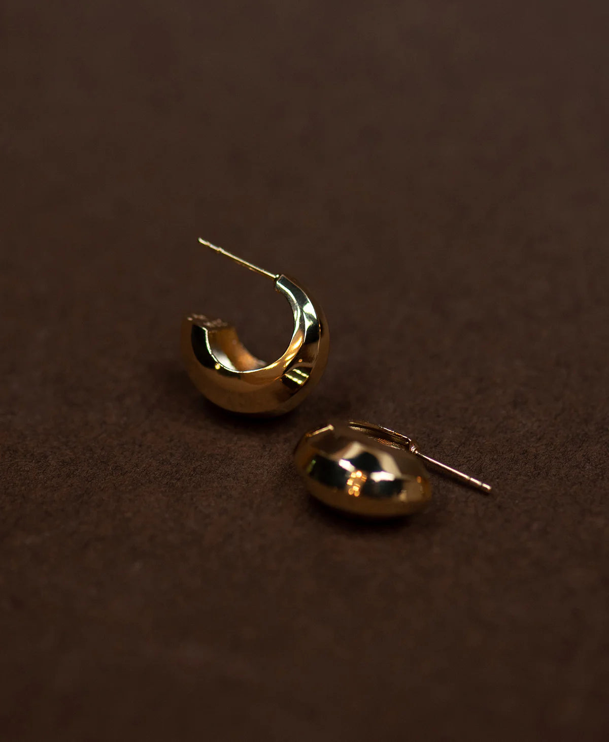 Cira Hoops | 22K Gold Plate