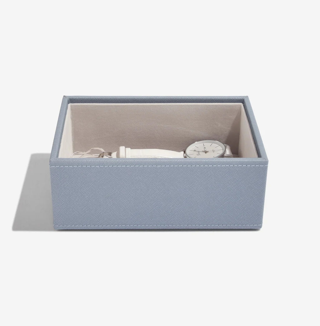 Dusky Blue Mini Jewellery Box Set | 2 Layers