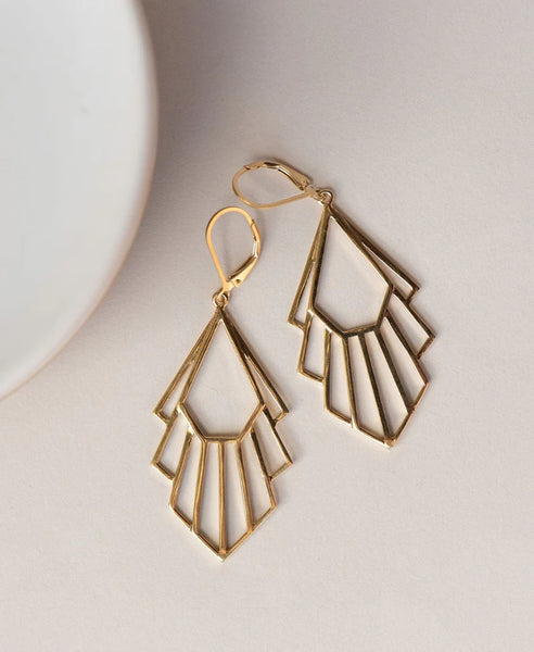 Flossie Earrings | Gold