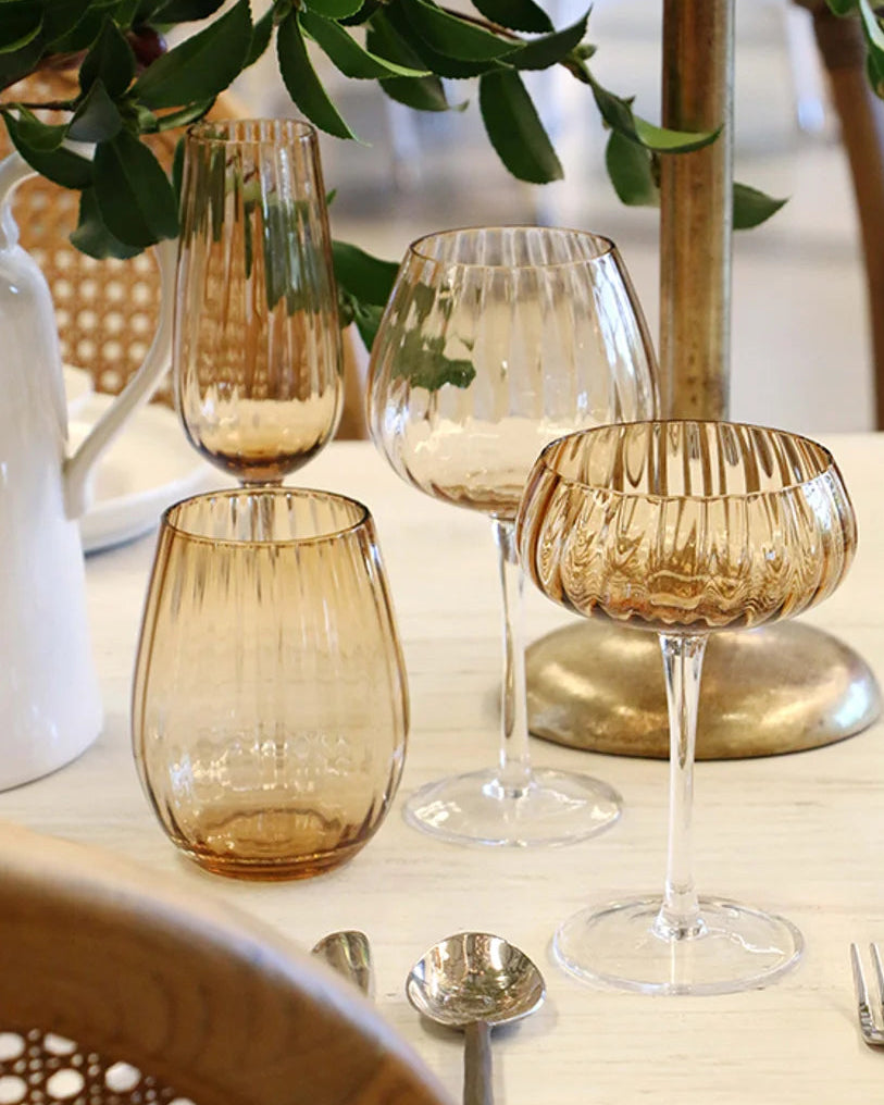 Casablanca Champagne Flutes | Set of 2