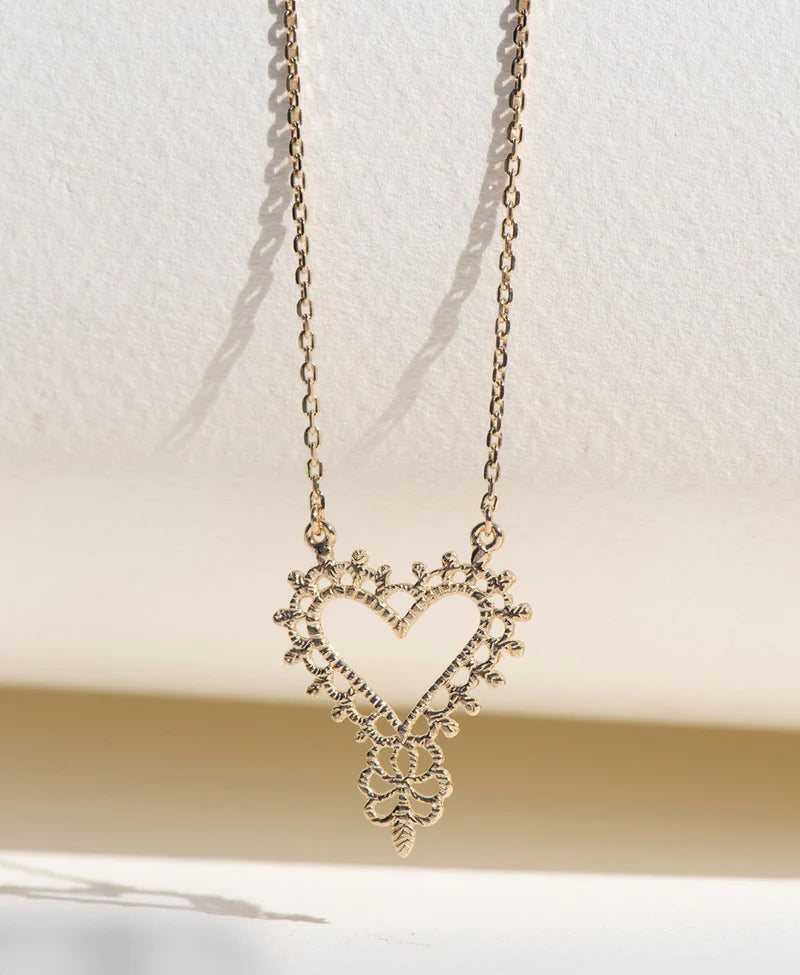 Gypsy Love Necklace | Gold