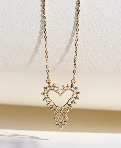 Gypsy Love Necklace | Gold