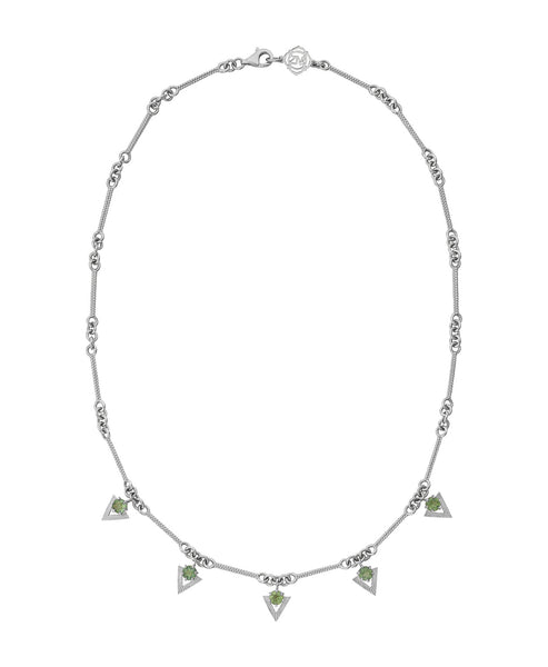 Hyacinth Necklace with Apatite | Sterling Silver