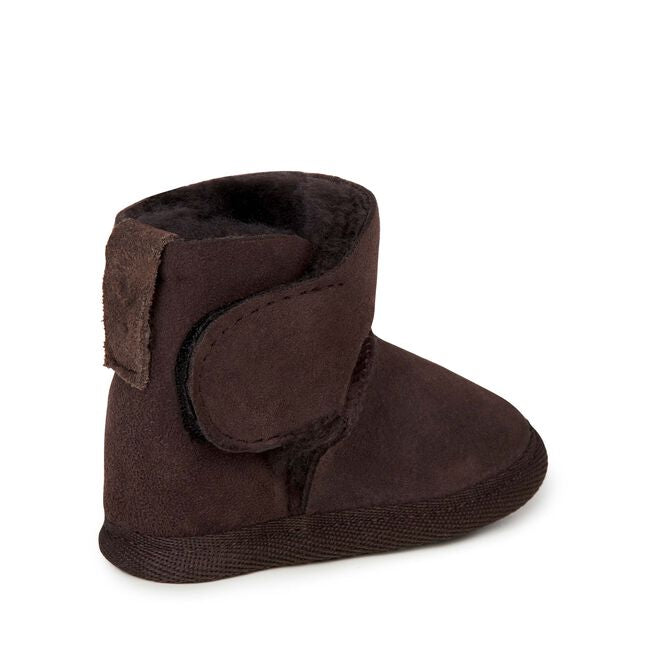 Platinum Baby Bootie | Chocolate