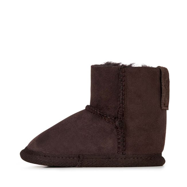 Platinum Baby Bootie | Chocolate