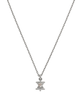 Inti Necklace | Sterling Silver | Peach Zircon