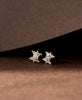 Inti Stud | Sterling Silver | Peach Zircon