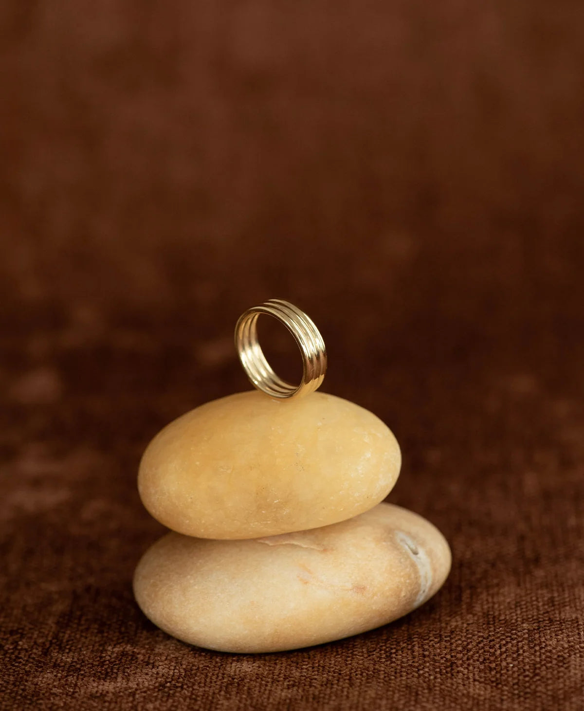 Irma Stacker Ring | 22k Gold Vermeil