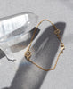 Manuka Bracelet | 22k Gold Plate & White Zircon