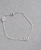 Manuka Bracelet | Sterling Silver & White Zircon