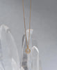 Manuka Necklace | 22k Gold Plate & White Zircon