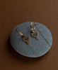 Mini Gypsy Heart Earrings | 22k Gold Vermeil