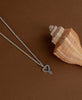 Mini Gypsy Heart Necklace | Sterling Silver