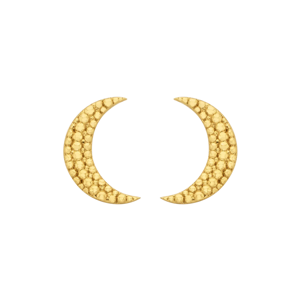 Moonlight Stud | 22k Gold Plate