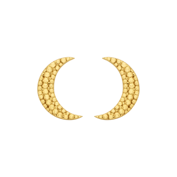 Moonlight Stud | 22k Gold Plate