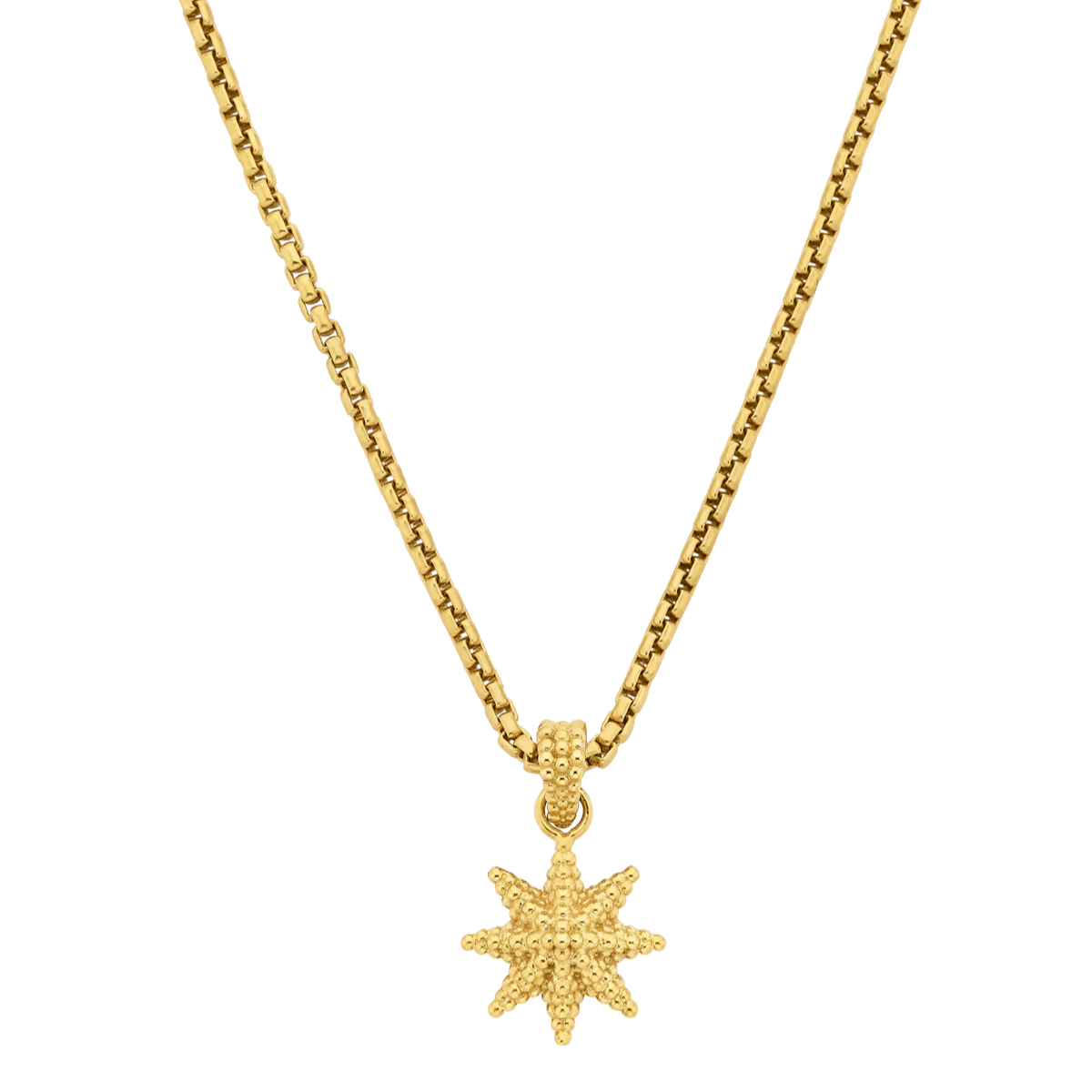 Morning Star Necklace | 22k Gold Plate